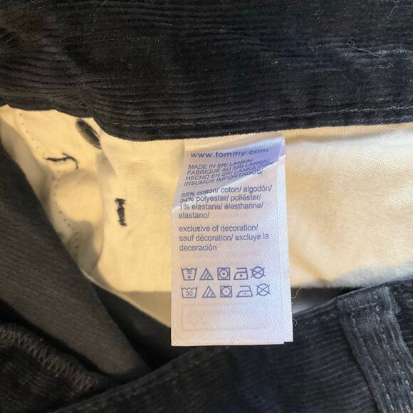 Tommy Hilfiger Men Pants Size 32/34 Blue Mid Rise Stretch Slim Straight Modern - Picture 9 of 11